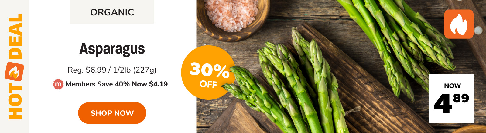 save on asparagus this week