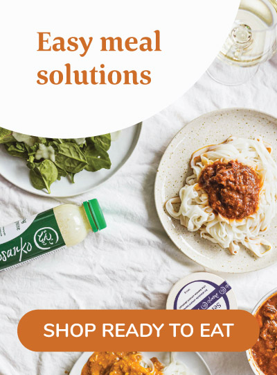 Easy meal solutions with our ready to eat category 