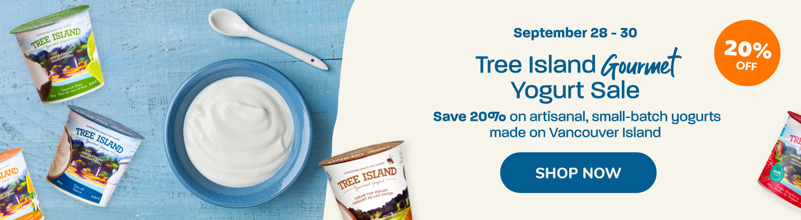 save on tree island yogurt this week