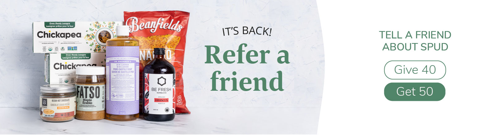 Refer a friend and get $50 