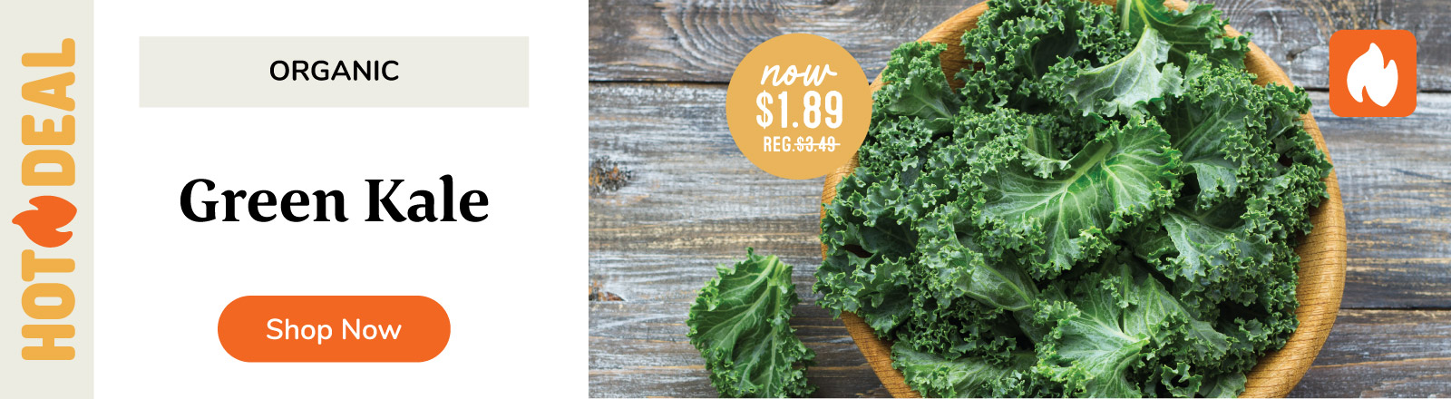 Green Kale now on sale 