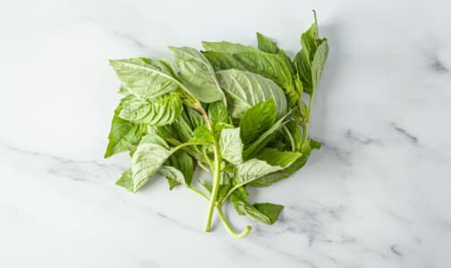 Organic Herbs, Basil, Clamshell - 28 gr Portion- Code#: PR124038NCO
