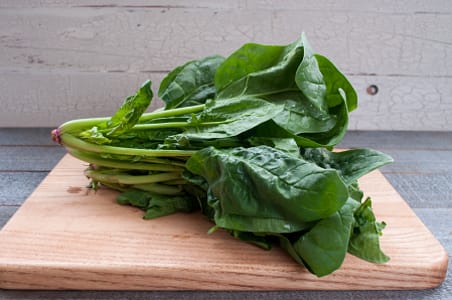 Organic Spinach - Bunched, BC Grown!- Code#: PR100255NCO