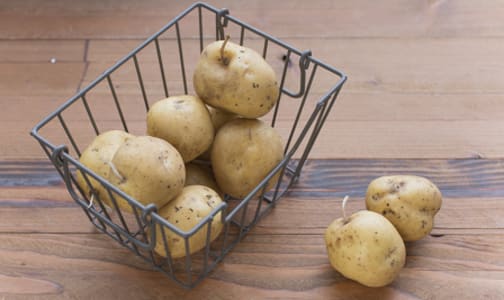 Local Organic Potatoes, Imperfect - Yellow- Code#: PR147413LPO