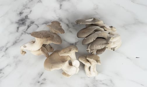 Local Mushrooms, Oyster Medley - Elm,King,Blu/Blck- Code#: PR147647LPN