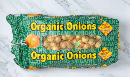 Organic Onions, Yellow - Case- Code#: PR217198NCO