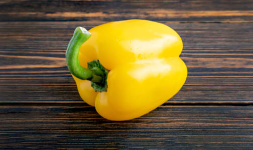 Local Organic Peppers, Yellow- Code#: PR100222LCO