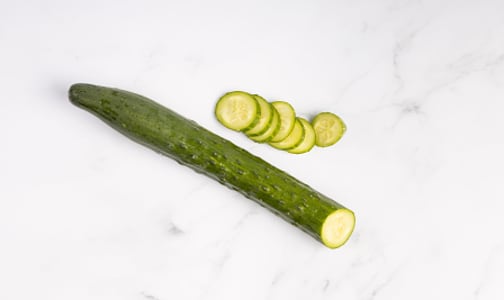 Organic Cucumbers, Long English - CASE- Code#: PR217054NCO