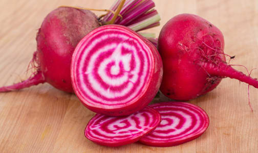 Organic Beets, Chioggia - Candy Stripe (Local)- Code#: PR139923LPO