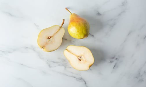 Local Organic Pears, Bartlett- Code#: PR100206LCO