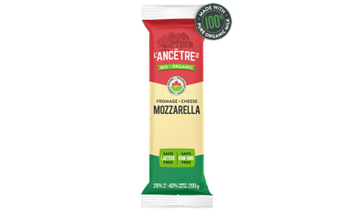 Organic Mozzarella 28% MF- Code#: DC0011
