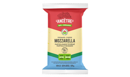 Organic Mozzarella 28% MF- Code#: DC0016