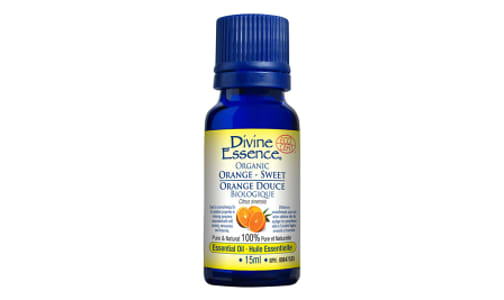Organic Essential Oil - Orange Sweet- Code#: PC3533