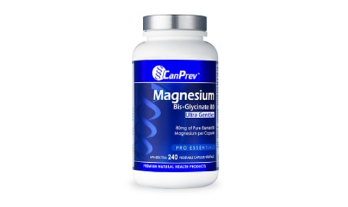 Organic Magnesium Bis-Glycinate 80 Ultra Gentle- Code#: VT0296