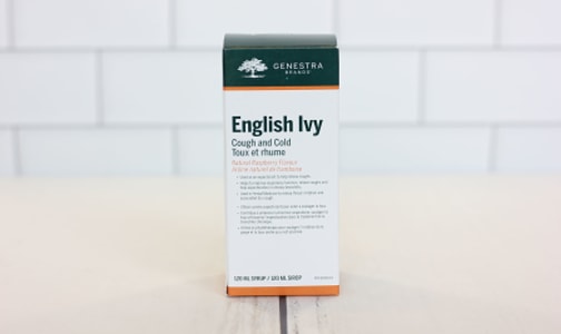 English Ivy Cough & Cold- Code#: TG0068