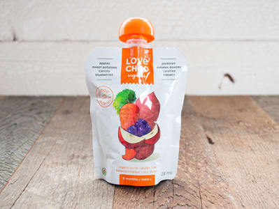 Organic Super Blends Sweet Potato, Carrot, Apple & Blueberry- Code#: BB013