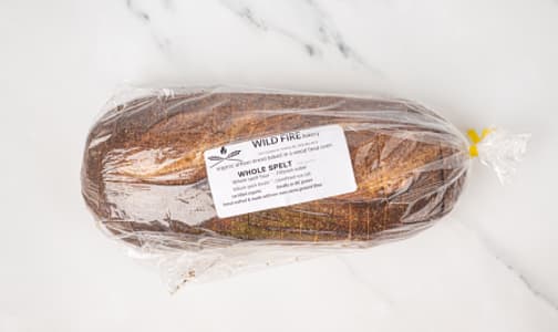 Organic Whole Spelt Bread SLICED- Code#: BR0117