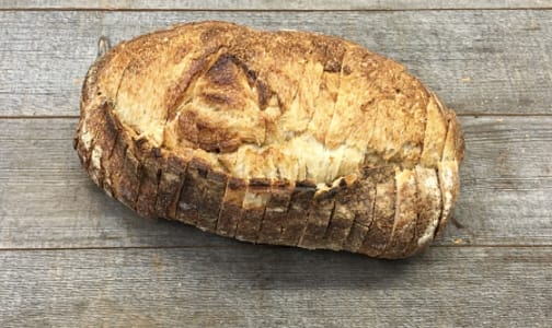 Organic Rustic White Bread SLICED- Code#: BR0119