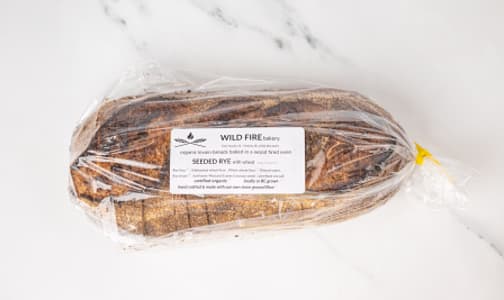 Organic Seeded Rye Bread SLICED- Code#: BR0122