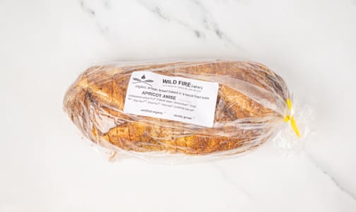 Organic Apricot Anise Bread SLICED- Code#: BR0123
