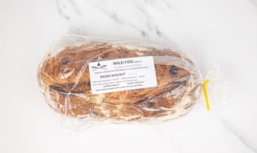 Organic Raisin Walnut Bread- Code#: BR0128