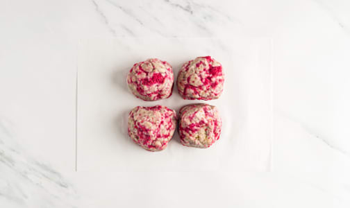 Vegan Raspberry Orange Scone (Frozen)- Code#: BR0403