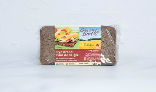 Organic Rye Bread- Code#: BR0564