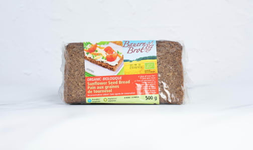 Organic Sunflower Seed Bread- Code#: BR0566