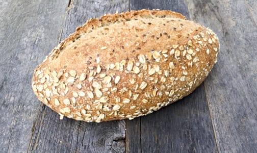 Organic Whole Grain Multi-Seed Bread - Sliced- Code#: BR0793