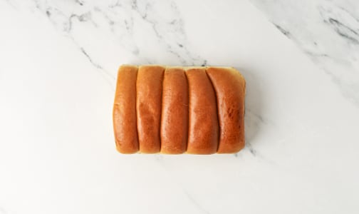 Buttery Brioche Hot Dog Rolls (Frozen)- Code#: BR0813