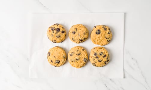 Sour Cherry Chocolate Cookie - 6 Ea (Frozen)- Code#: BR1034