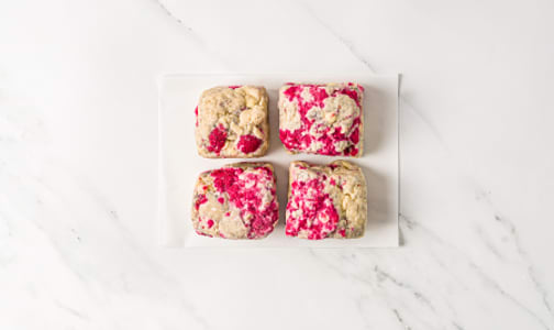 Raspberry White Chocolate Scone (Frozen)- Code#: BR1044