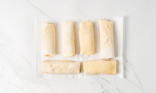 Spinach & Feta Roll - 6 Ea (Frozen)- Code#: BR1050