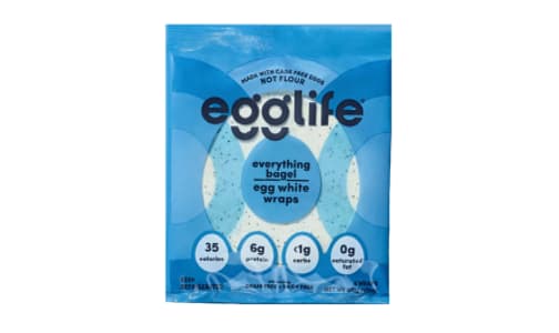 Everything Bagel Style - Egg White Wraps- Code#: BR1093