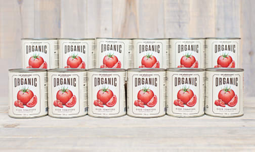 Organic Diced Tomatoes - CASE- Code#: BU0049-CS