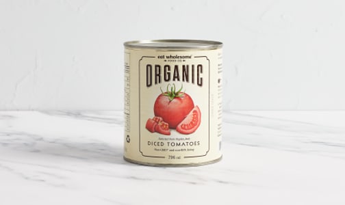 Organic Diced Tomatoes- Code#: BU0049