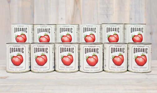Organic Whole Tomatoes - CASE- Code#: BU0050-CS