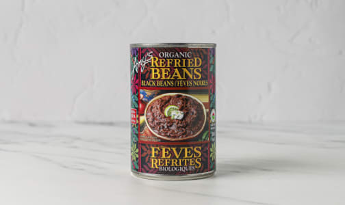 Organic Refried Black Beans - BPA Free- Code#: BU0108