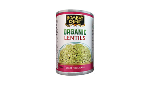 Organic Green Lentils- Code#: BU0134