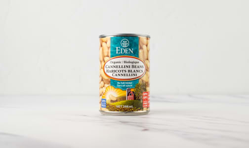 Organic Cannellini (White Kidney) Beans - 398 mL- Code#: BU0148