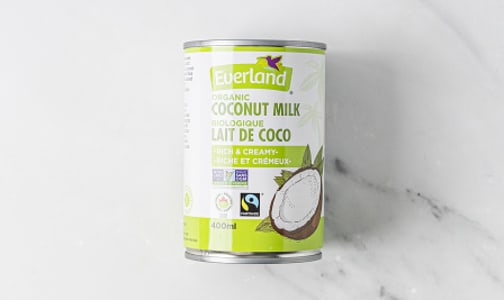 Organic Rich & Creamy Coconut Milk- Code#: BU0228