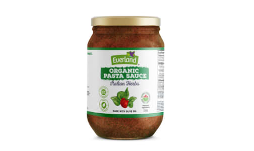 Organic Italian Herb Pasta Sauce- Code#: BU0254