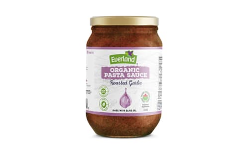 Organic Roasted Garlic Pasta Sauce- Code#: BU0255