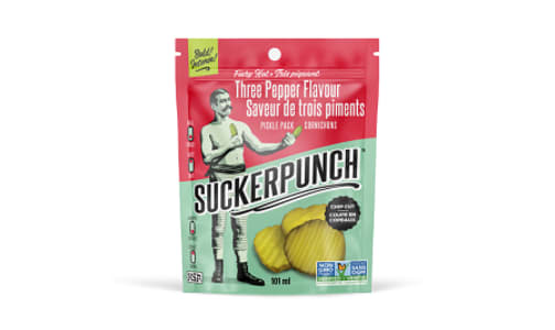 Three Pepper Pickle Chips- Code#: BU0332