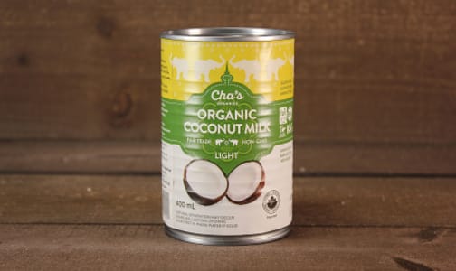 Organic Light Coconut Milk (BPA & Gum Free)- Code#: BU0342