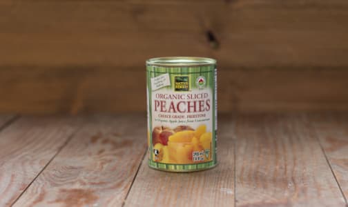 Organic Sliced Peaches- Code#: BU0402