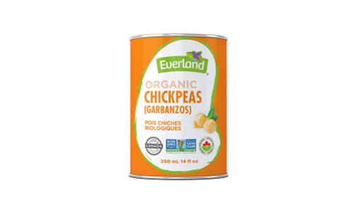 Organic Canned Chickpeas- Code#: BU0534