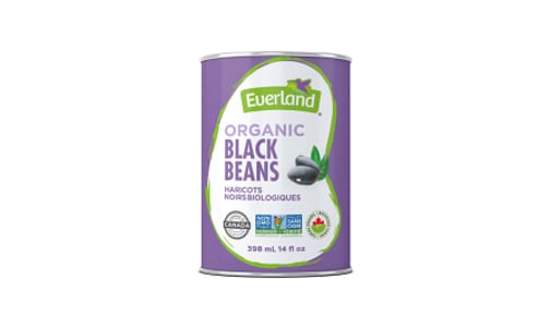 Organic Canned Black Beans- Code#: BU0537