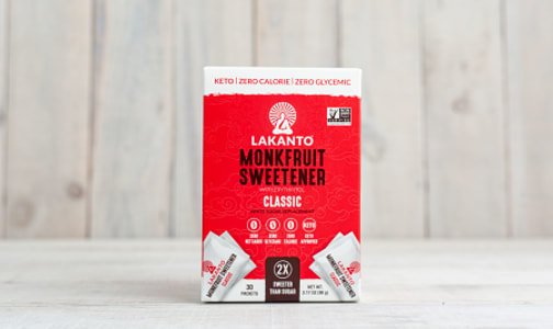 Sweetener with Monkfruit - Classic- Code#: BU0629