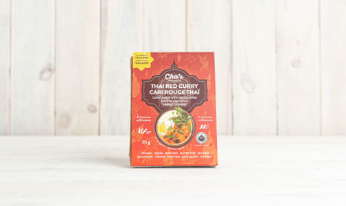Organic Thai Red Curry Paste with Dried Herbs- Code#: BU0648